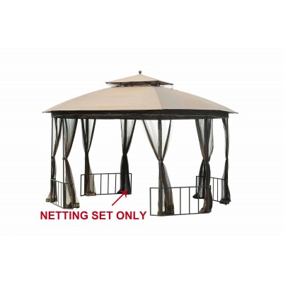 Sunjoy Replacement Mosquito Netting for L-GZ660PST-D 10X12 Gazebo   
